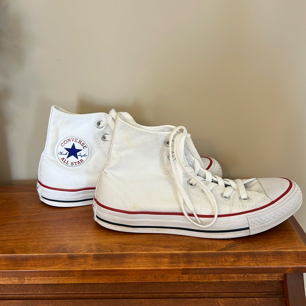 chuck taylor all star unisex high top white converse